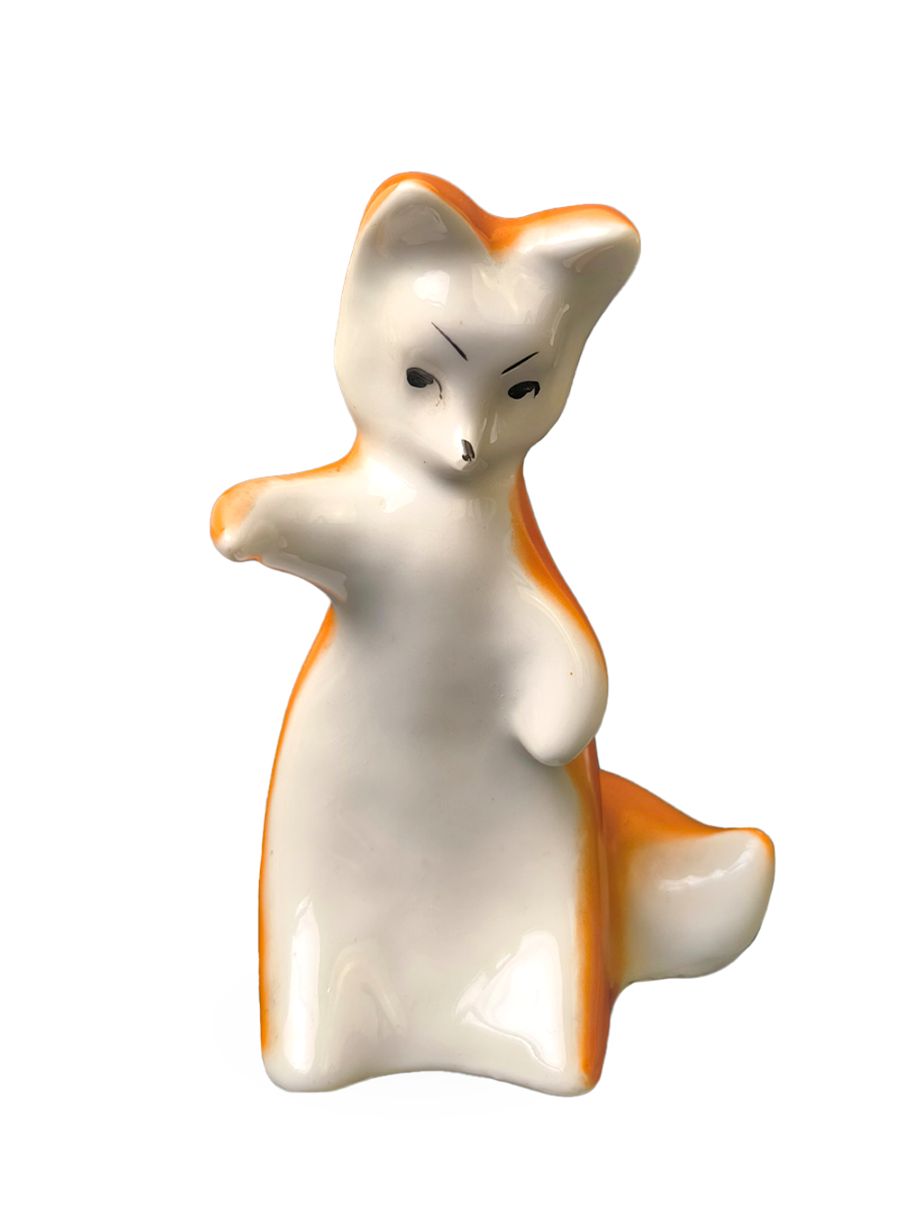 Фарфоровая статуэтка "Лисичка" Городница