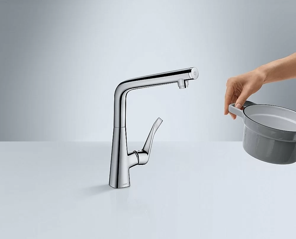 Смеситель для кухни Hansgrohe Metris Select 14883800