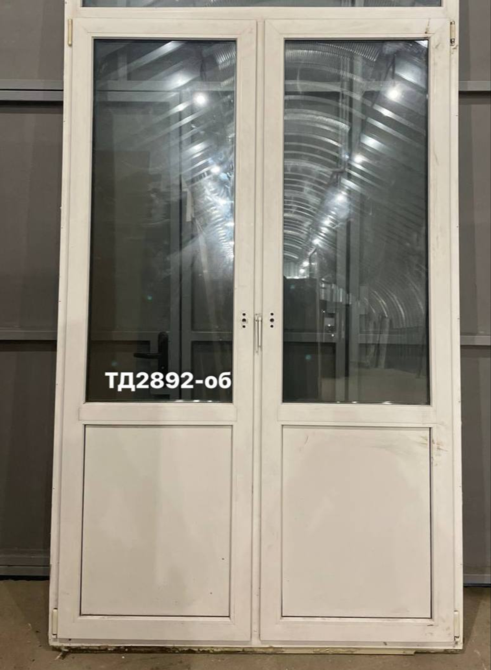 Дверь Пластиковая Б/У 225(в) х 144(ш) (Балконный блок)