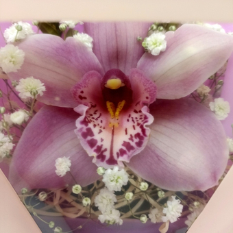 Сумочка с орхидеей