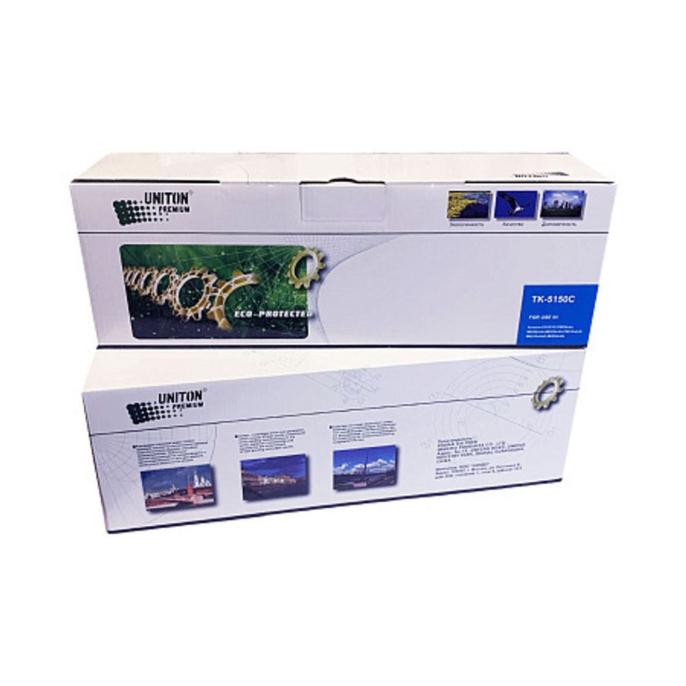 Тонер-картридж UNITON, аналог KYOCERA TK-5150C для ECOSYS P6035/M6035/M6535 голубой (10K)