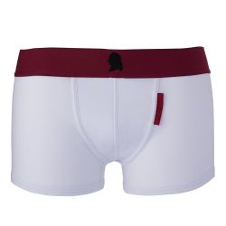 Мужские трусы боксеры белые CASANOVA Limited edition 0008B