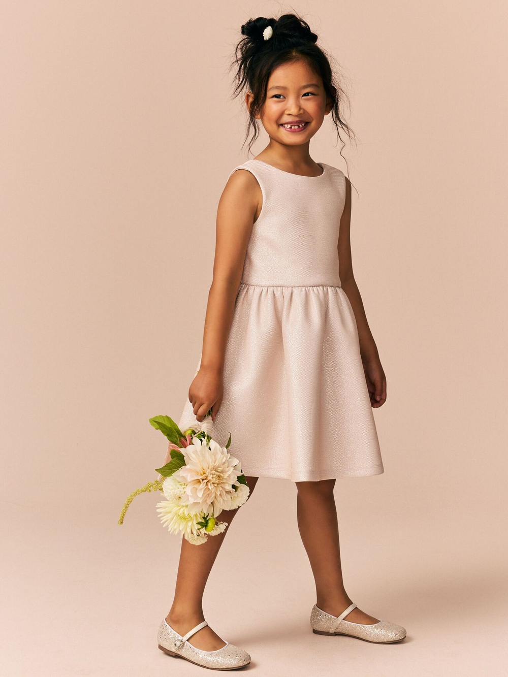 Платье для девочки Next E58-303, Светло-розовый