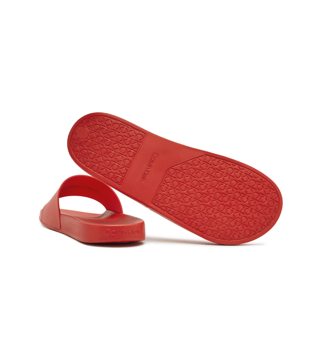 Шлепанцы Calvin Klein - красный(HM0HM00455)