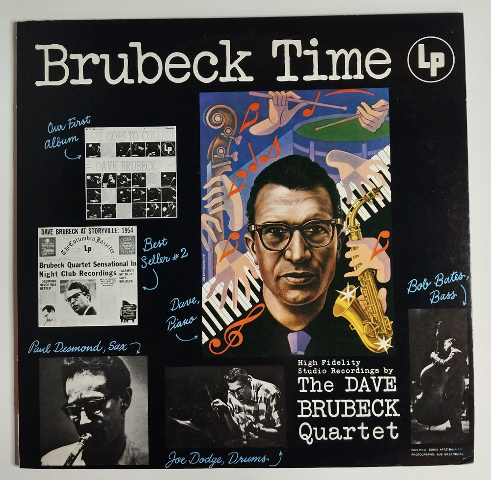 Винтажная виниловая пластинка LP The Dave Brubeck Quartet Brubeck Time (Japan 1973) (No Obi)