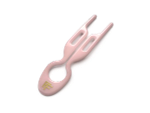 NO 1 HAIRPIN | SEASHELL PINK - 3X HAIRPINS/BOX / Шпильки No1 Hairpin Пудрово-розового цвета (набор из 3 шпилек)