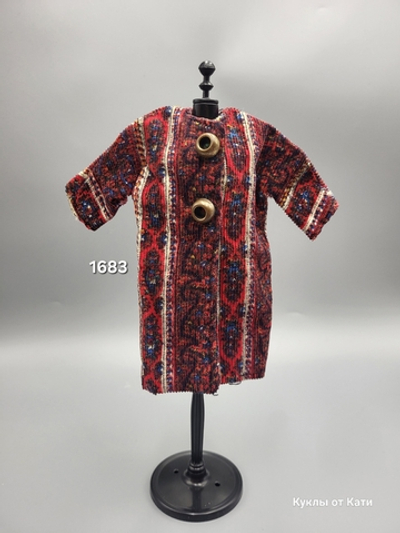 Одежда для куклы Барби винтаж пальто 1683