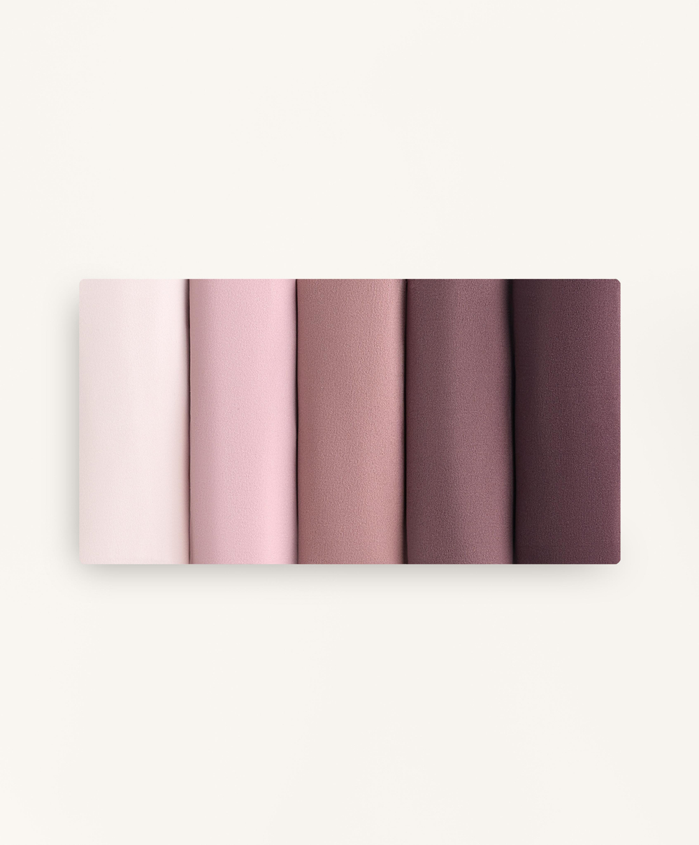 OYSHO Набор из пяти трусиков-бразильяно из полиамидной смеси, телесно-розовый