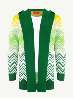 Кардиган с капюшоном