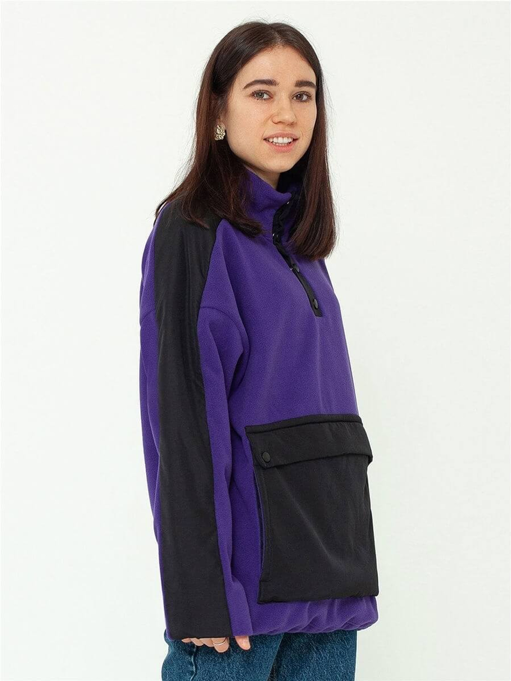 Флисовая толстовка Gamp violet