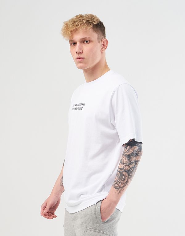 Футболка We Don’t Care V-Sign T-shirt White - фото 4