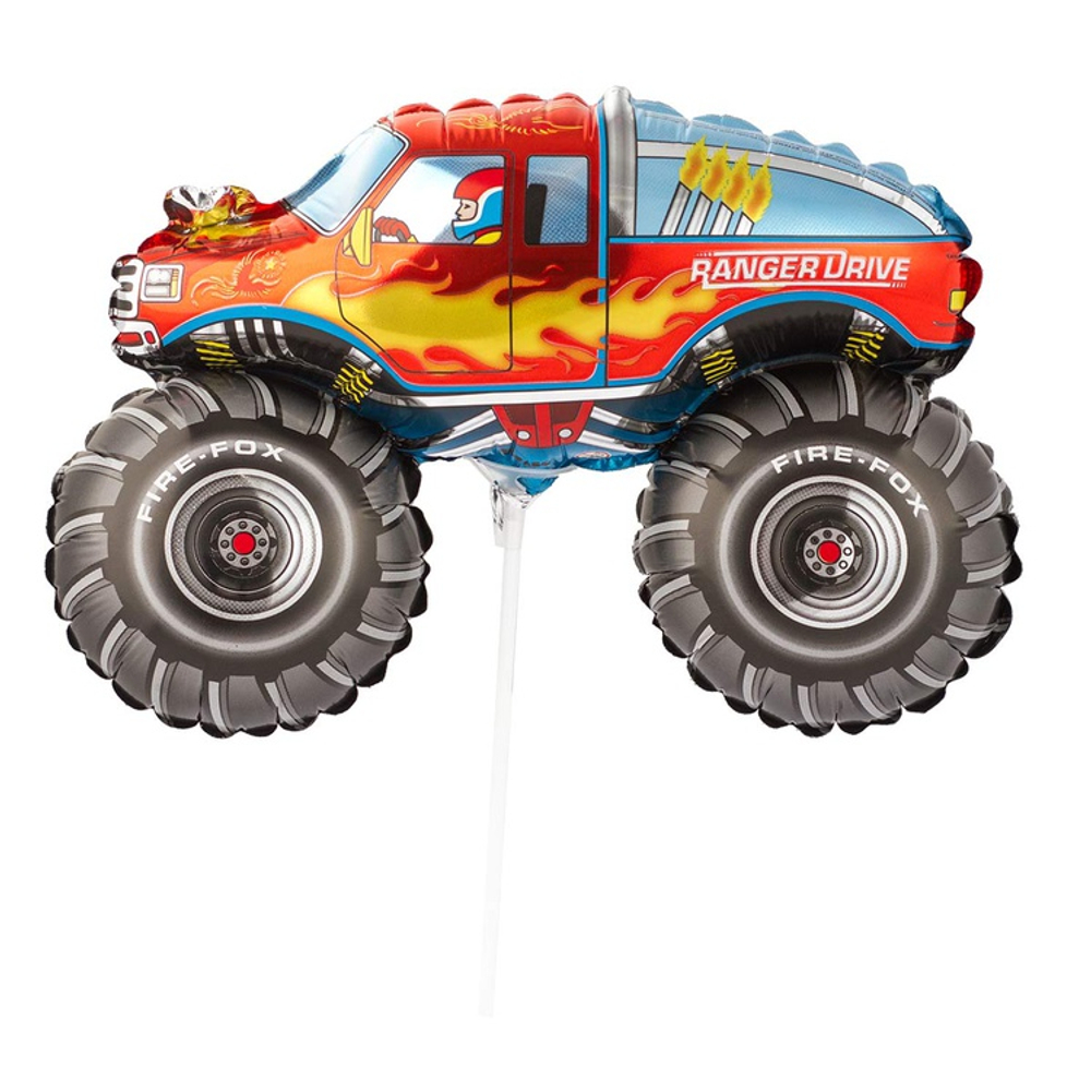 Шар Фольгированный Внедорожник красный (Красный)