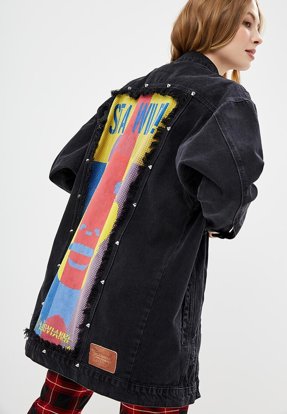LIGVIANNI Джинсовая куртка Denim Jacket STAY WILD!