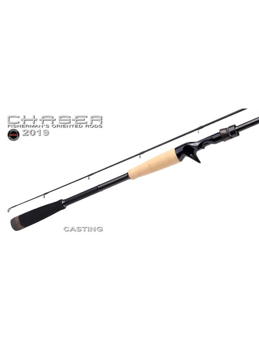 Удилище кастинговое GAD Chaser, 236см, 14.0-56.0 гр., 15-30Lb, XFast