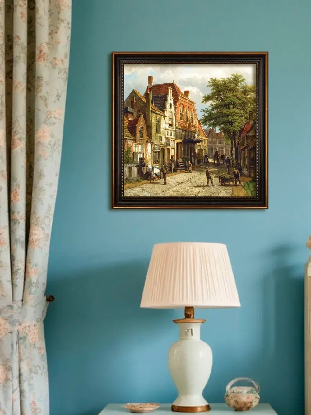 Картина серии "Голландия" настенная для интерьера 36*36 см
