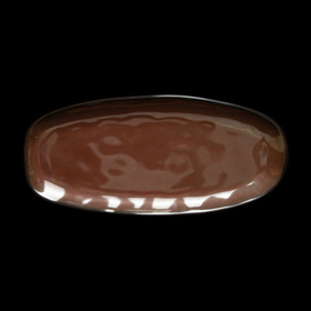 БЛЮДО овальное 10" 270х125мм, красный "Corone Carmen"