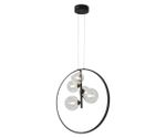 Люстра Иона черный d50 h150 G9 5*5W (4000K) (Led лампы в комплекте 4000К)