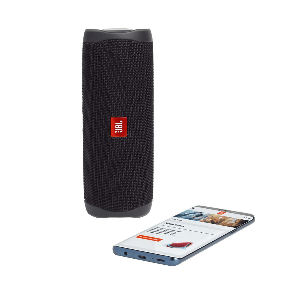 Портативная колонка JBL Flip 5 Black Matte