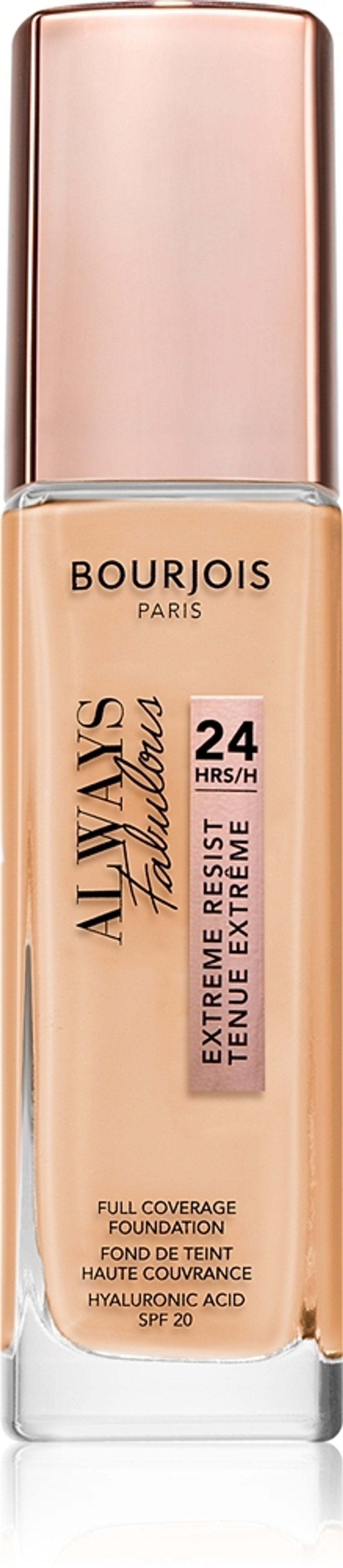 Bourjois Always Fabulous - Долговечная тональная основа SPF 20, 30 ml