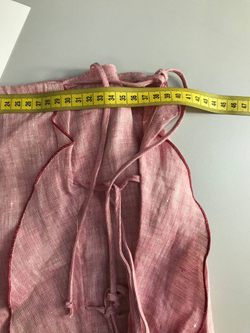 Юбка Акцент льняная, визуально на 44 размер