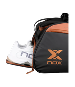 Сумка для падел NOX Luxury Open Series Negro-Marron 2024 термо-5 ракеток