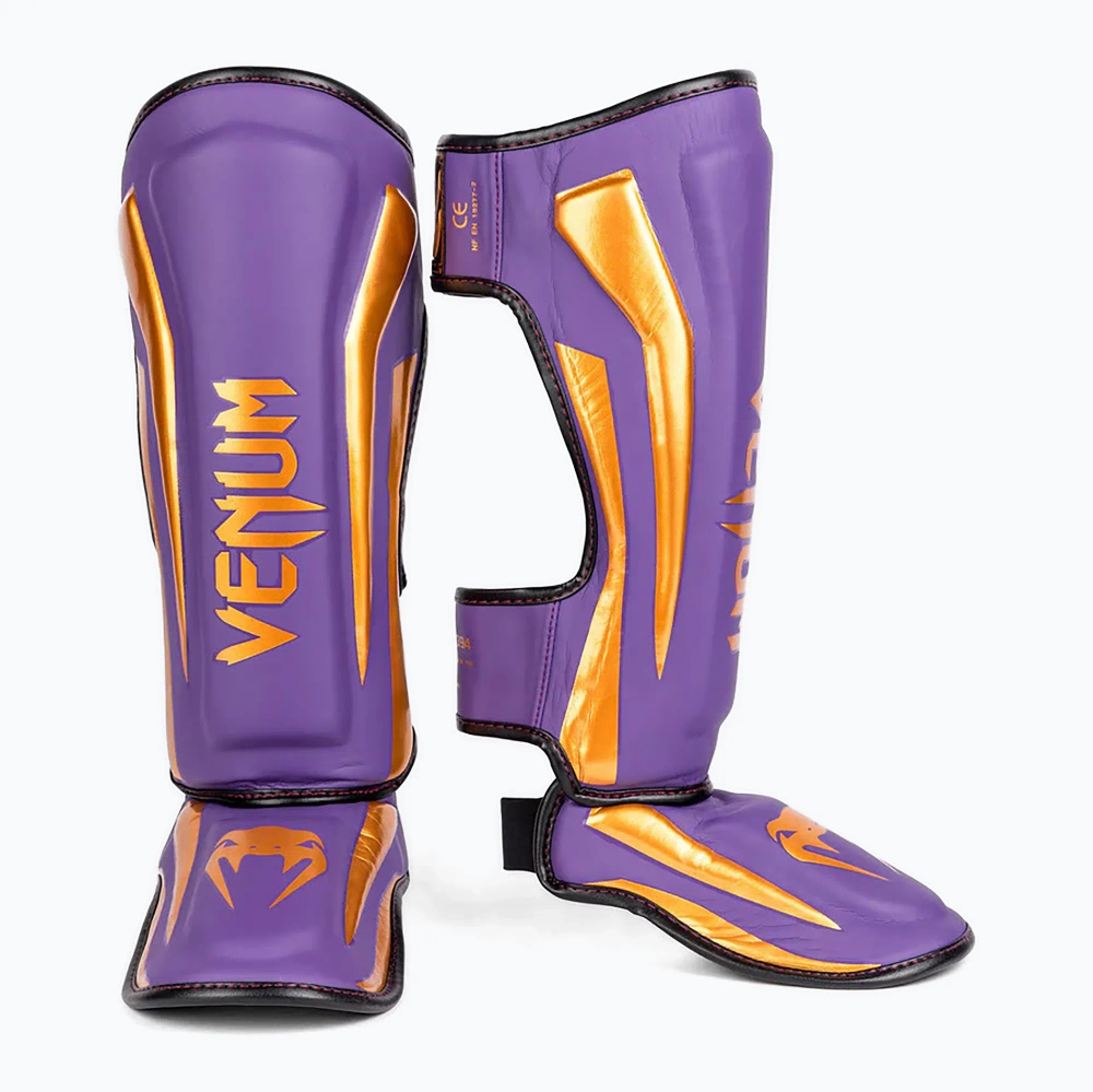 Шингарды Venum Elite Standup Shin Guards dark purple