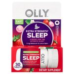 OLLY, Sleep, повышенная сила действия, со вкусом клубники, 30 таблеток