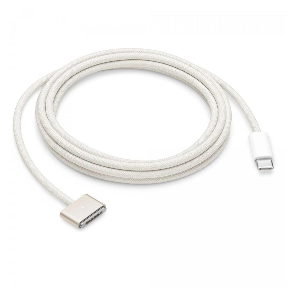 Кабель Apple USB-C to MagSafe 3 Cable (2 m), Starlight (MPL33AM/A)