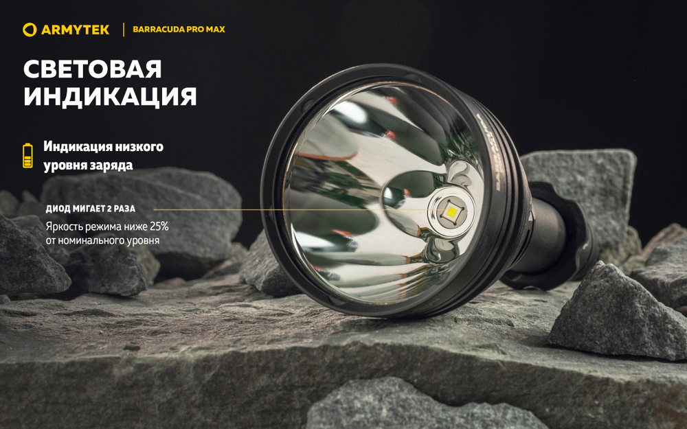 Фонарь Armytek Barracuda Pro Max