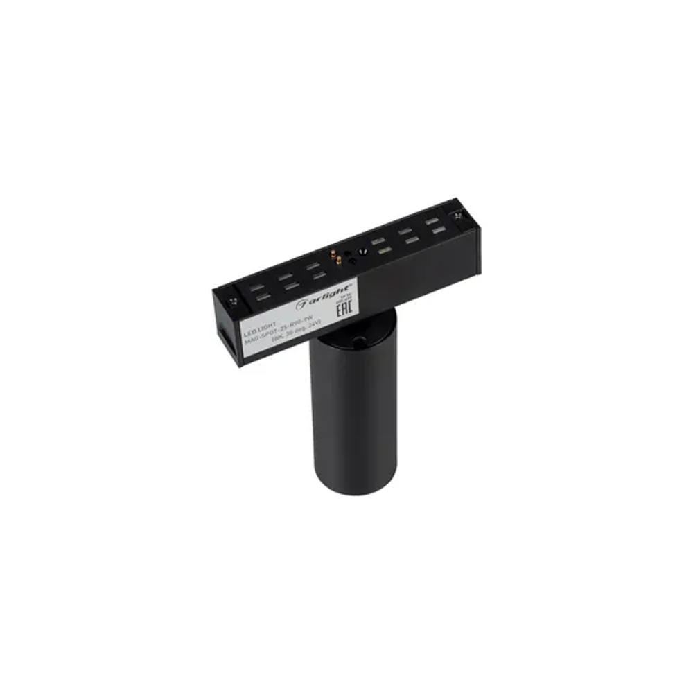 Светильник MAG-SPOT-25-R90-9W Day4000 (BK, 30 deg, 24V) (Arlight, IP20 Металл, 5 лет) 033240
