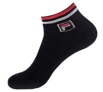 Теннисные носки Fila Calza Quarter Socks 2P - черный