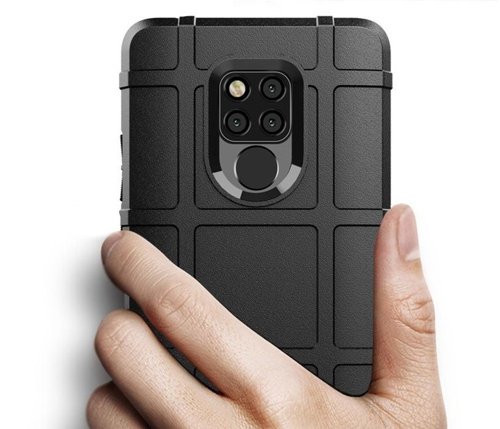 Чехол для Huawei Mate 20X цвет Black (черный), серия Armor от Caseport