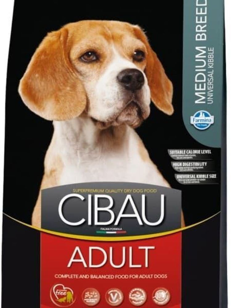 Cibau 2,5кг Adult Medium корм для собак средних пород