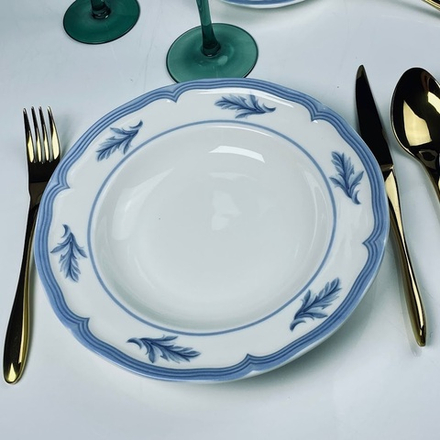 Lenardi 305-265 Набор из 6 глубоких тарелок 23см АНДОРРА в под.уп.(х4)Фарфор