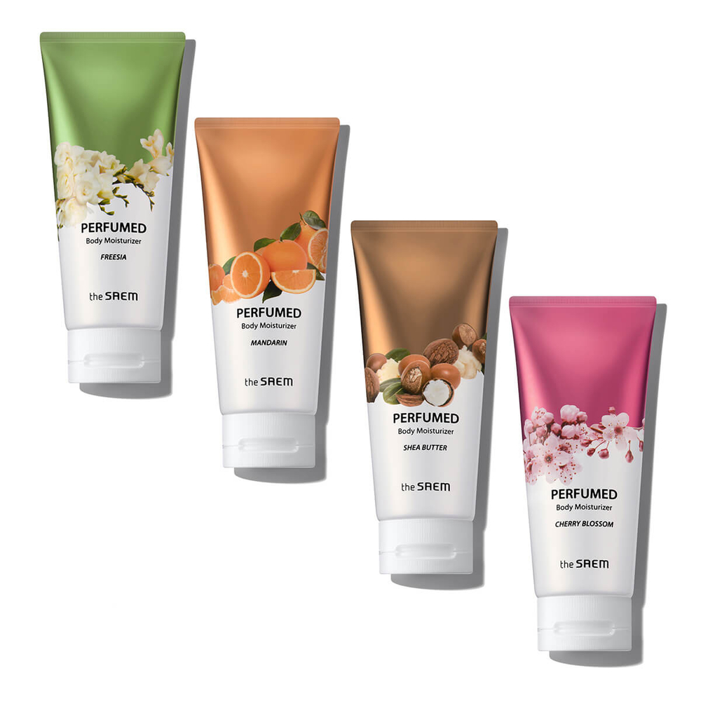 Крем для тела парфюмированный Фрезия The Saem Perfumed Body Moisturizer Freesia, 200 мл