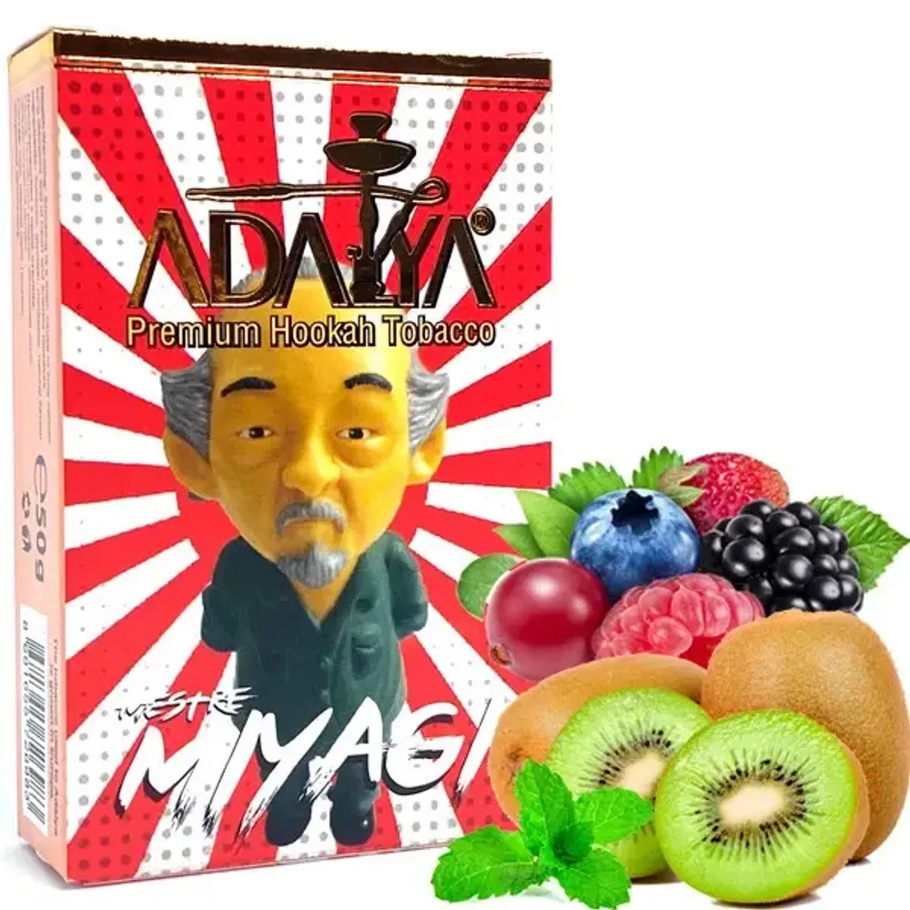 Adalya MIYAGI (Вишня Киви Мята) 50г