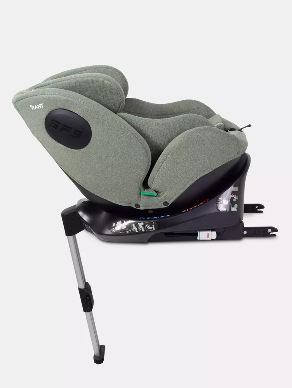 Автокресло детское Rant Altera Isofix I-Size группа 0/1/2/3 (0-36 ) Green