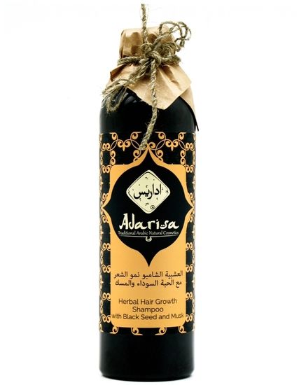 Шампунь стимулирующий Adarisa, для роста волос, с чёрным тмином и мускусом