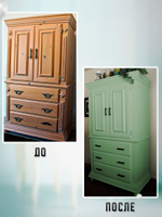 Краска для мебели, дерева и пластика матовая без запаха Гумвнутрянка Фиолет 1 литр.