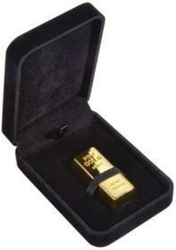 USB флеш накопитель Золотой слиток 4 гб