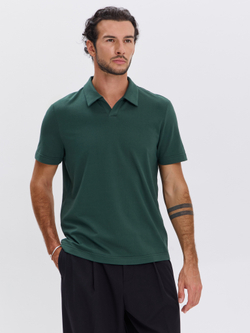 Футболка-поло трикотажная повседневная