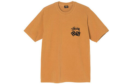 Футболки Stussy Dice Pigment Dyed Tee Logo T, 1904721