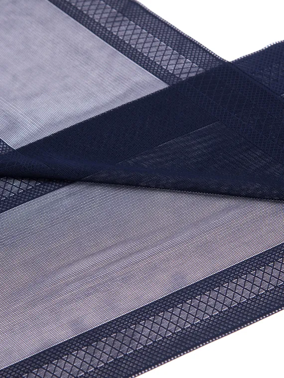 03-217 ОПТ Кружево-сетка 18,5 см, темно-синий 061