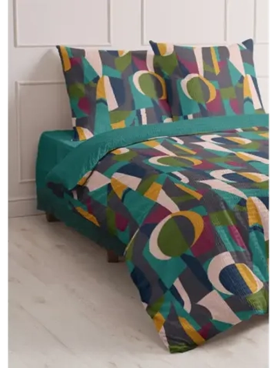 Постельное белье Евро Гофре крепированная ткань