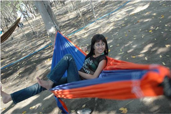 Гамак одноместный Ticket to the Moon Compact Hammock Army Green