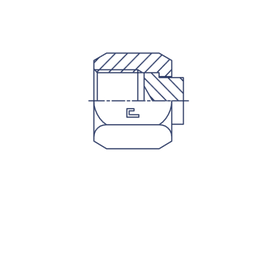 Заглушка V (Г) ORFS 1.7/16