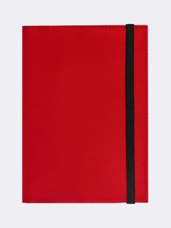 Обложка на паспорт красная "Пион" OLA OLA