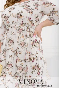 Платье 20-08-Молочный Minova