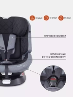 Автокресло Rant Nitro isofix 0/1/2/3 (0-36кг) Grey/Black