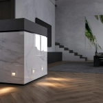 Встраиваемая LED подсветка три режима с датчиком движения (белый) W1154601